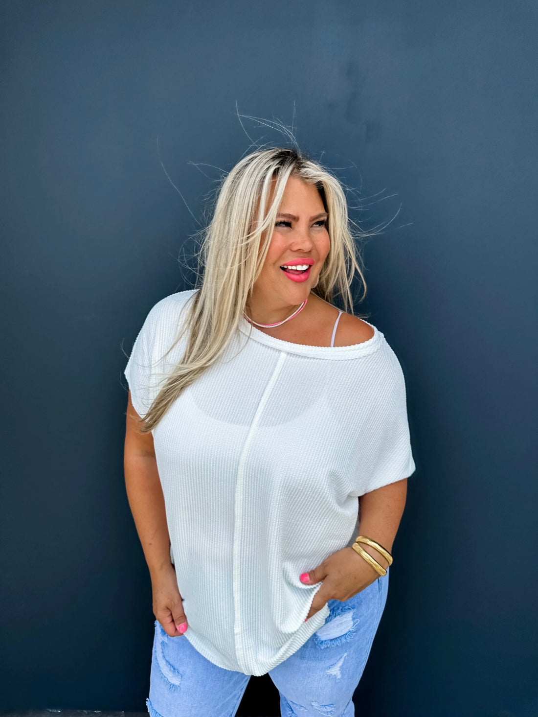 Sophia ribbed Top