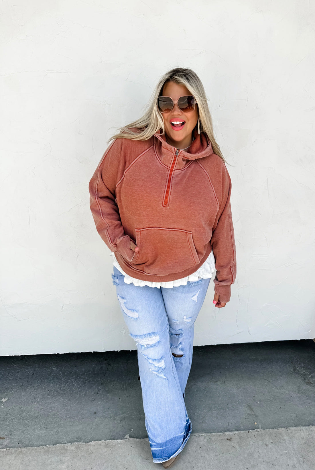 Easy Does it Pullover top