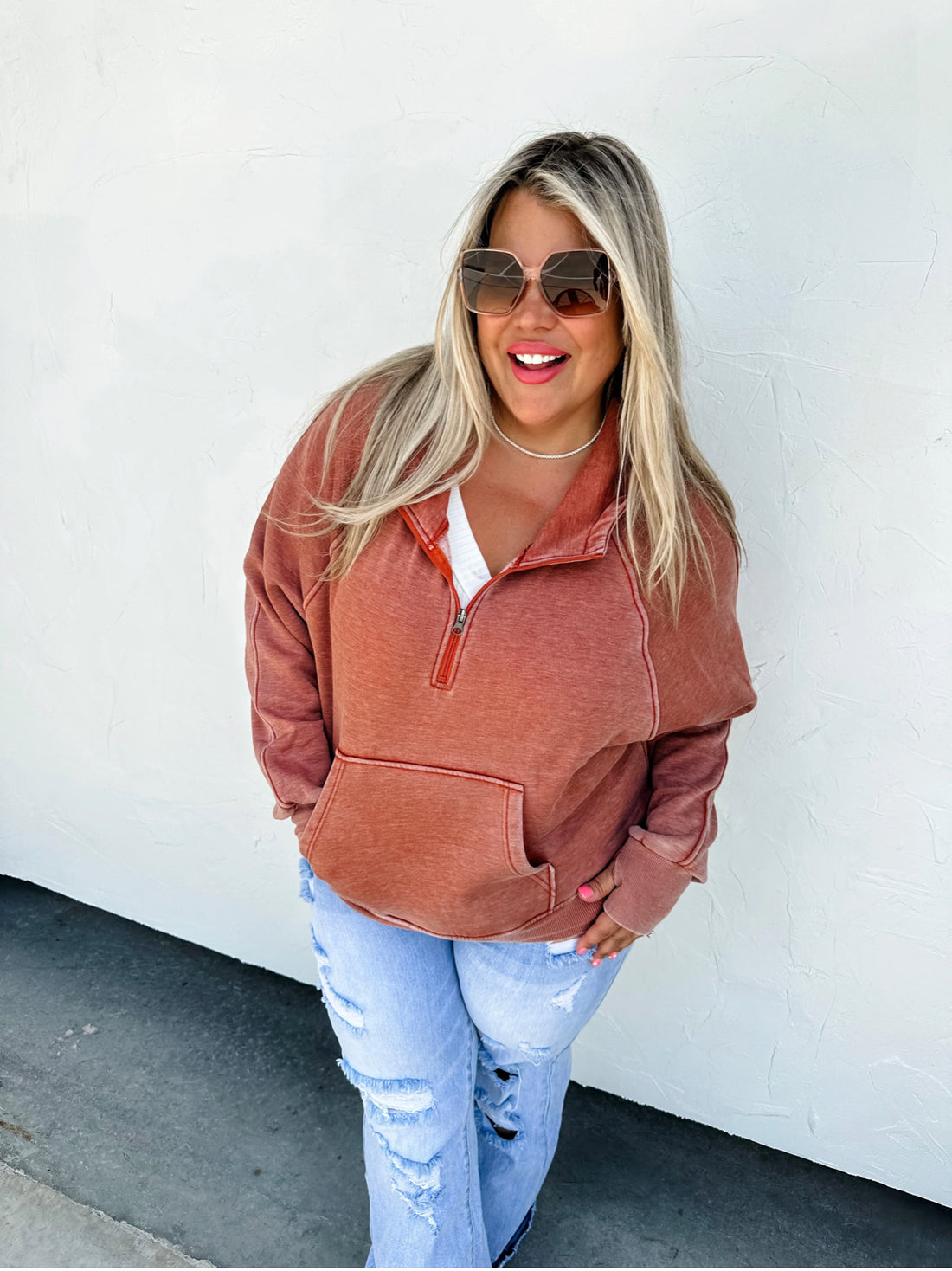 Easy Does it Pullover top