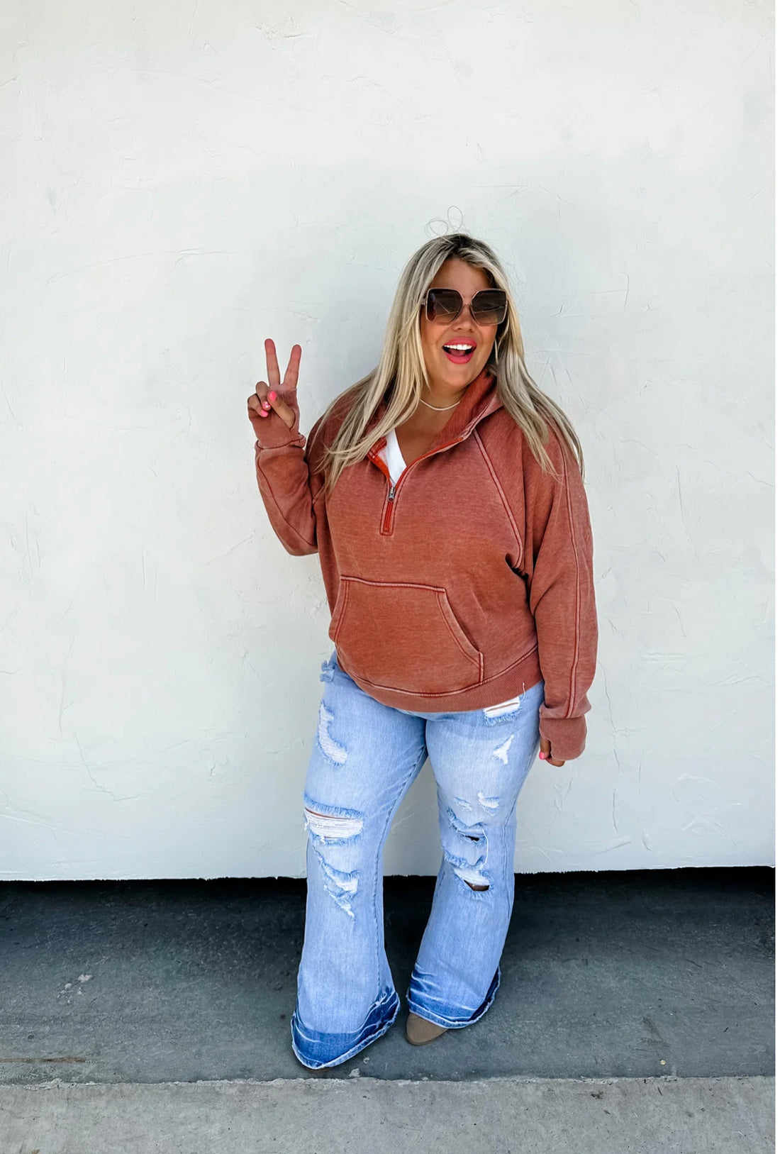 Easy Does it Pullover top