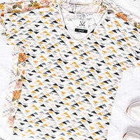 IN STOCK Chloe Cozy Tee - Geometric