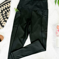 IN STOCK Women's Athleisure Leggings - Black