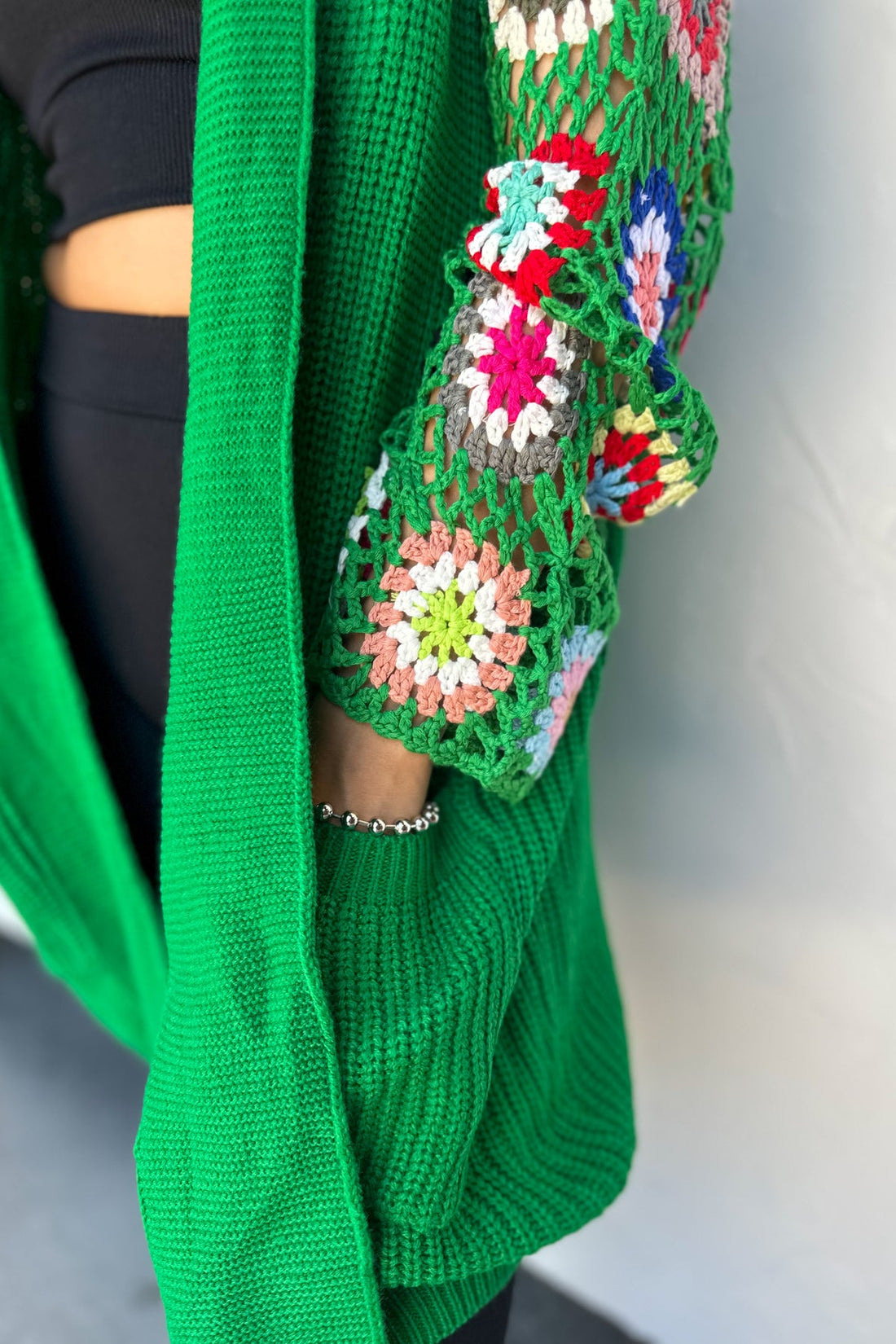 Crochet cardi