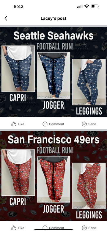 Football team leggings