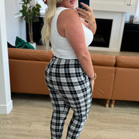 PREORDER: Your New Favorite Joggers in Black Plaid