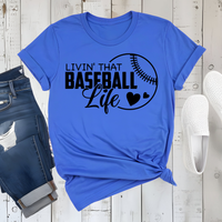 Livin' That Baseball Life Graphic Tee