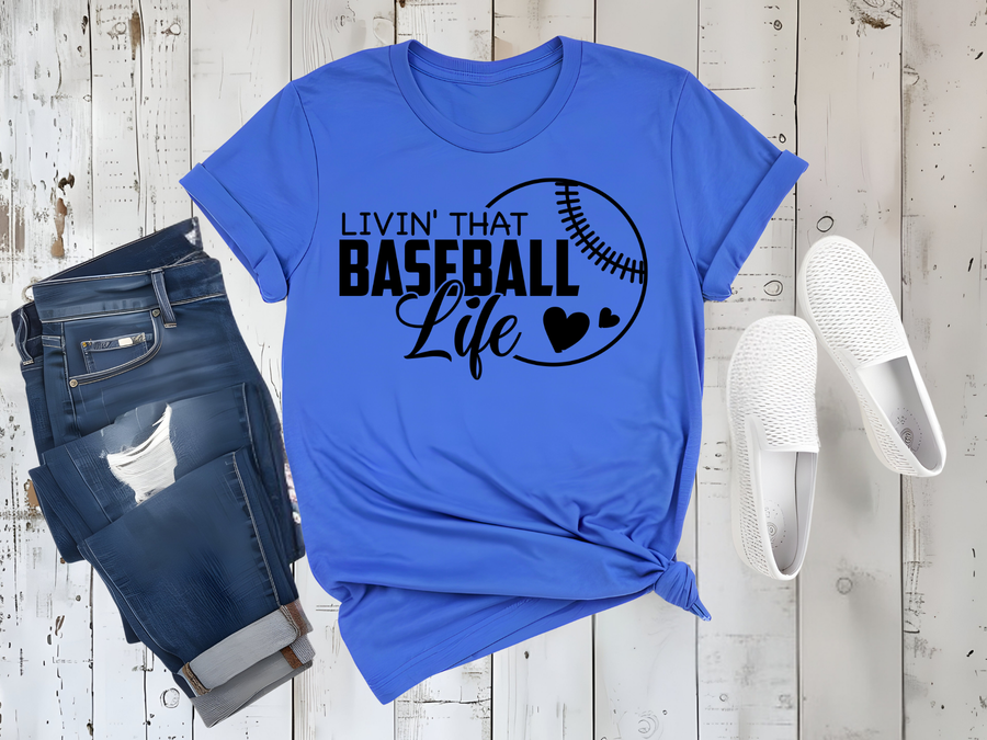 Livin' That Baseball Life Graphic Tee