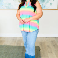 Lizzy Tank Top in Sherbet Haze