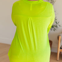 Lizzy Top in Neon Green