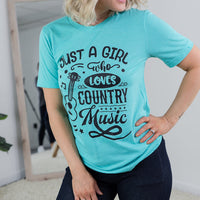 Loves Country Music Tee