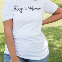 Dogs Over Humans Graphic Tee