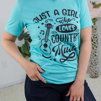 Loves Country Music Tee