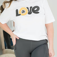 Love Sunflower Tee