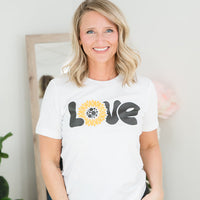 Love Sunflower Tee