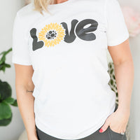 Love Sunflower Tee