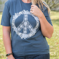 Floral Peace Graphic Tee