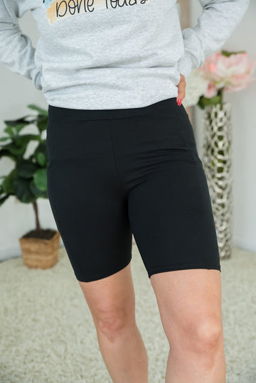 The Original Black Biker Shorts