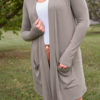 Ready for It Cardigan in Olive