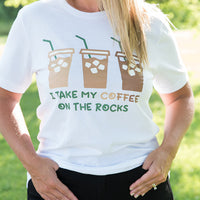 Coffee on the Rocks Graphic Tee