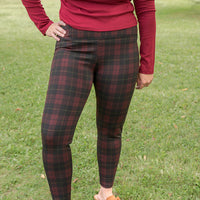 This Love Plaid Ponte Pants