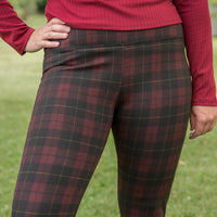 This Love Plaid Ponte Pants