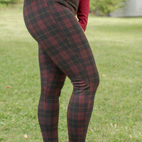 This Love Plaid Ponte Pants