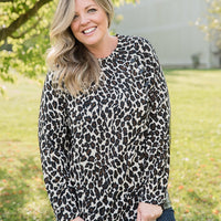 Southern Nights Top in Leopard