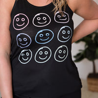 All Smiles Graphic Tank