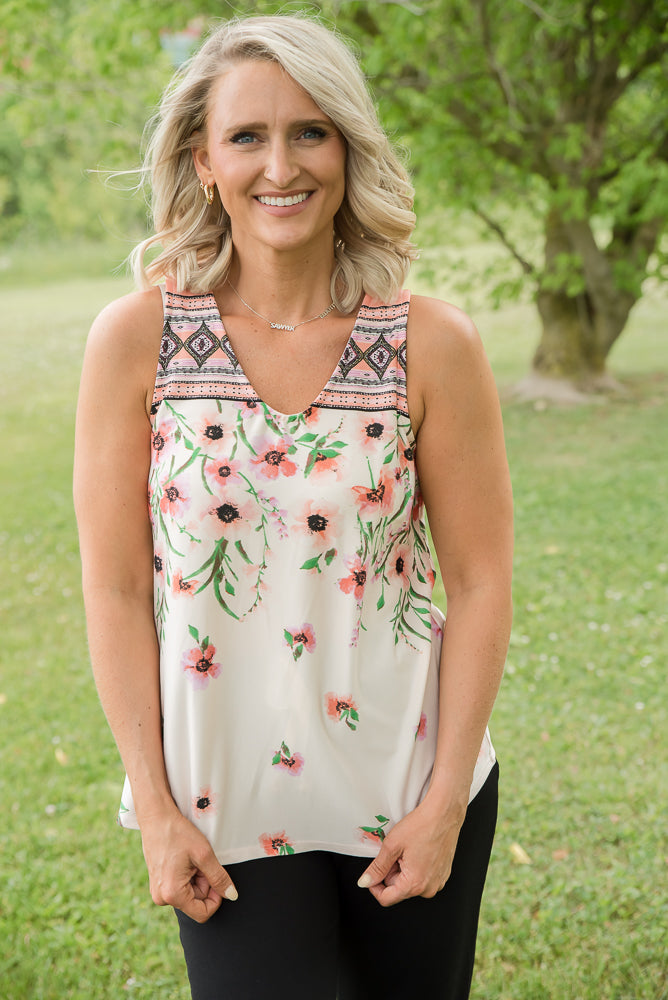 Good Day Sunshine Sleeveless Top