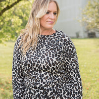 Southern Nights Top in Leopard