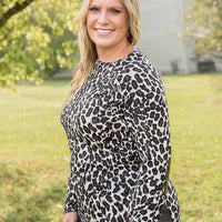 Southern Nights Top in Leopard