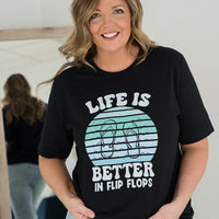 Better In Flip Flops Tee