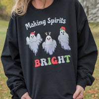 Making Spirits Bright Graphic Crewneck Sweatshirt