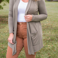 Ready for It Cardigan in Olive