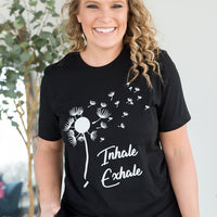 Inhale Exhale Graphic Tee