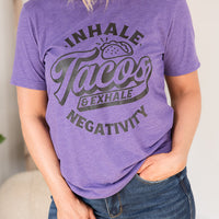 Inhale Tacos Tee