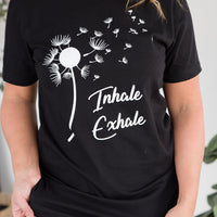 Inhale Exhale Graphic Tee