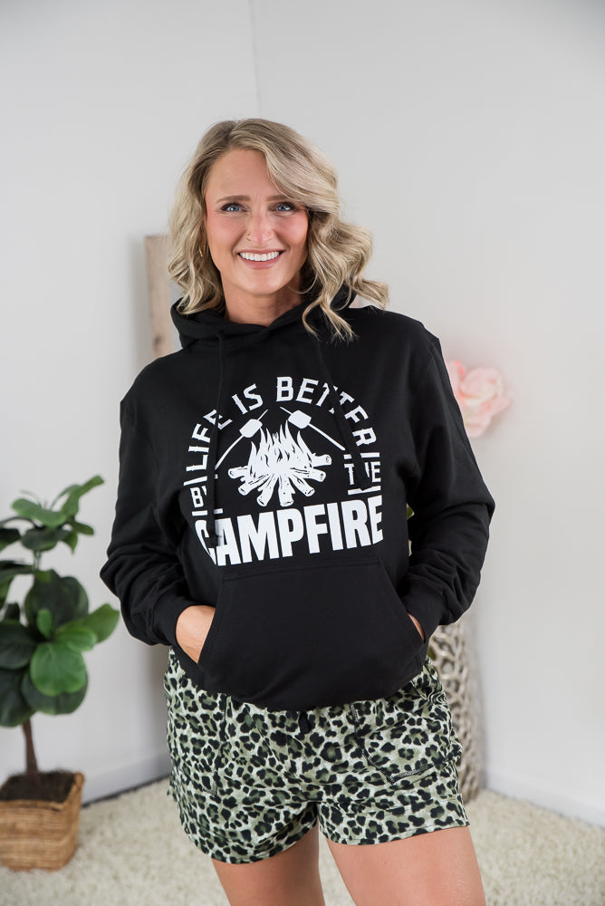 Life is Better by the Campfire Hoodie