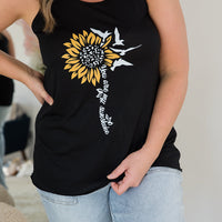 You Are My Sunshine Sunflower Tank