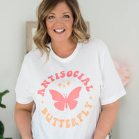 Antisocial Butterfly Tee