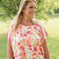 Bright Eyed Floral Top