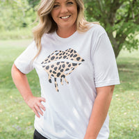 Leopard Lips Graphic Tee