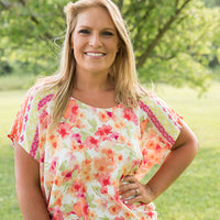 Bright Eyed Floral Top