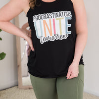 Procrastinators Unite Tomorrow Tank