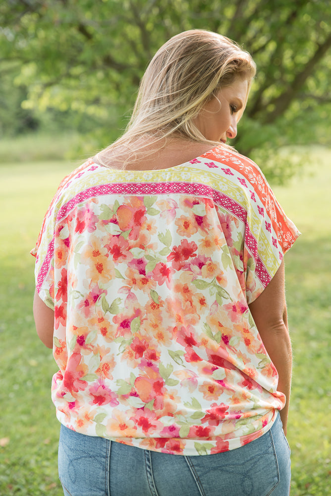 Bright Eyed Floral Top