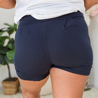 My Navy Harem Shorts