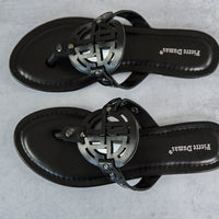 Storm Sandal in Black