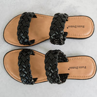 Rush Sandals in Black