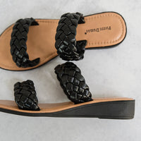 Rush Sandals in Black