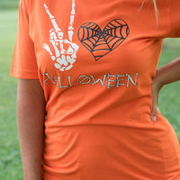 PT Peace Love Halloween Graphic Tee